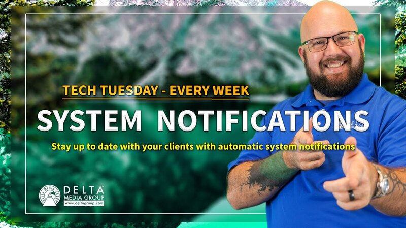 Tech Tuesday - System Notification Settings