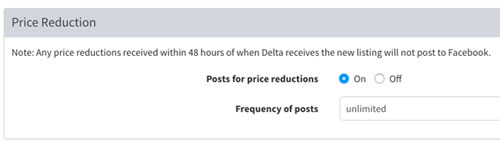 Facebook Price Reduction
