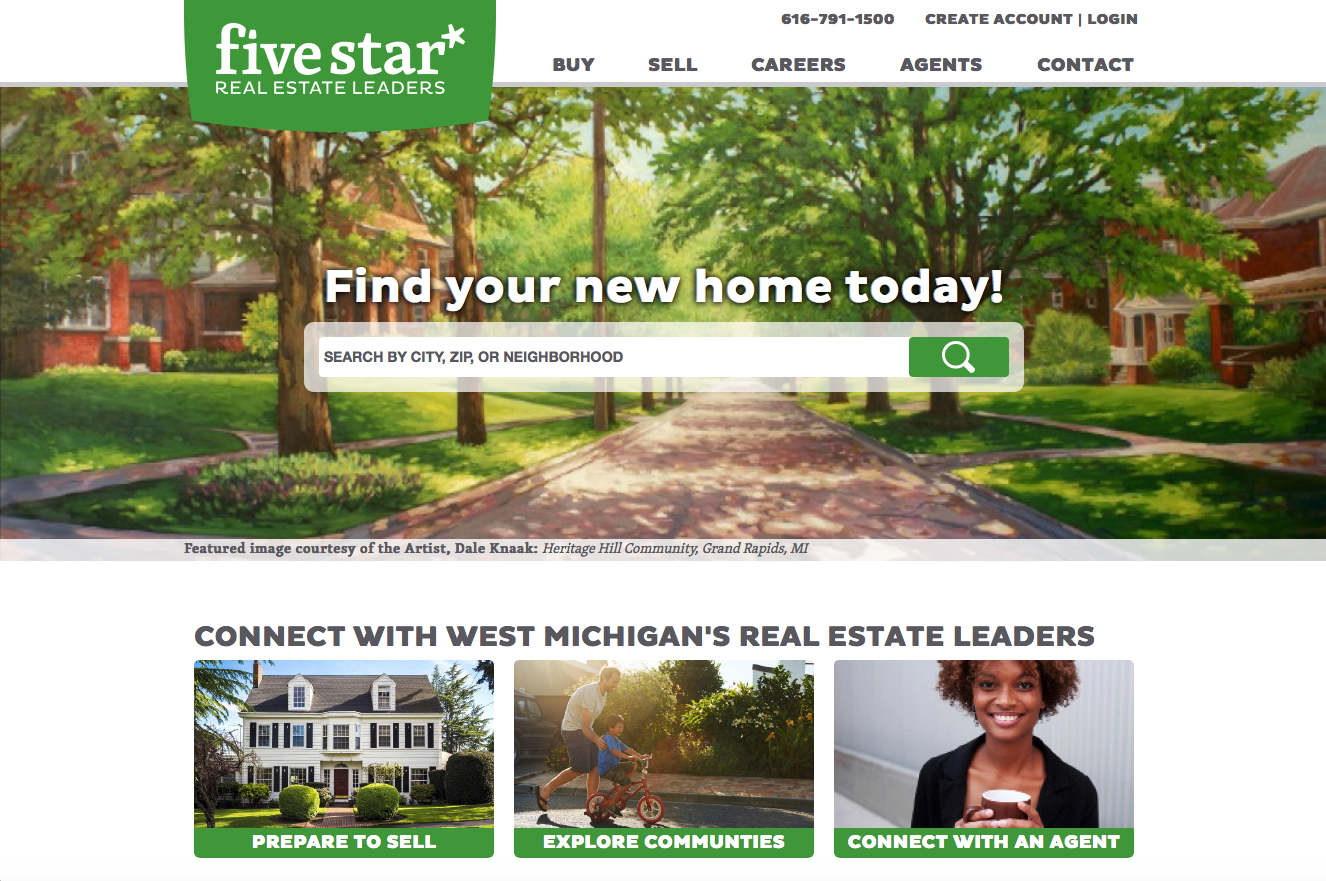 Five Star Home Screen Capture