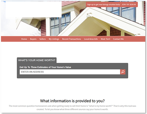 New Features Home Page Design