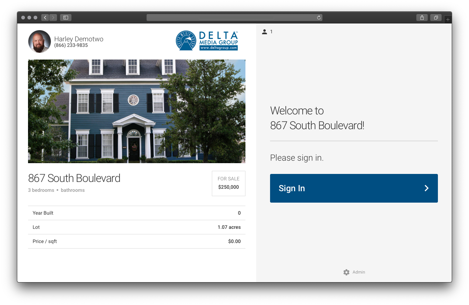App Guest Sign In Screen