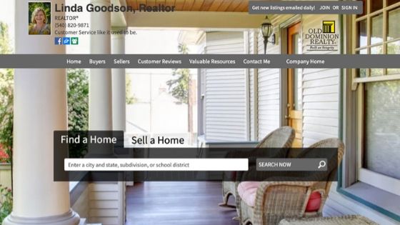 Personalized Real Estate Agent Websites