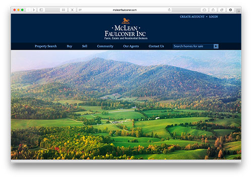 McLean Faulconer Web Site Screen Capture 3